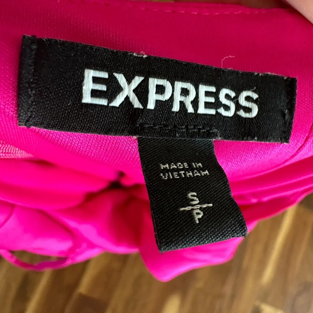 Express Fuchsia Pink Midi Slip Dress - Picture 5 of 5